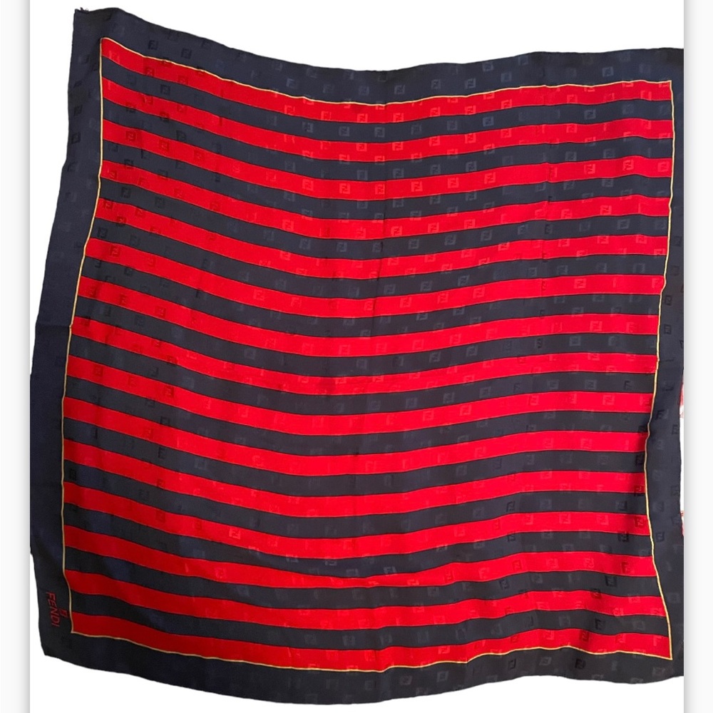 ‼️Beautiful Authentic Fendi Scarf Pure Silk‼️